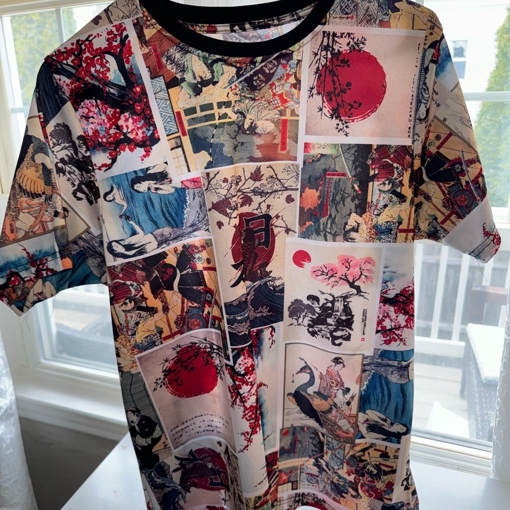 Multicolor Graphic Men's Shirt